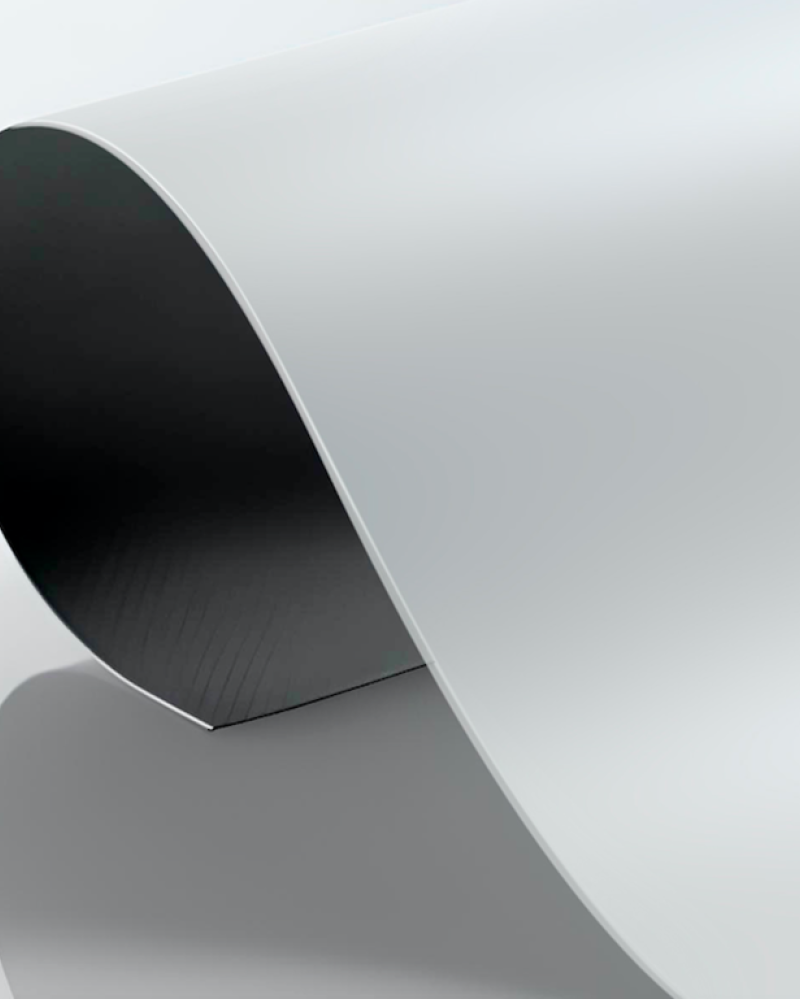 Lona Respaldo Negro/Gris