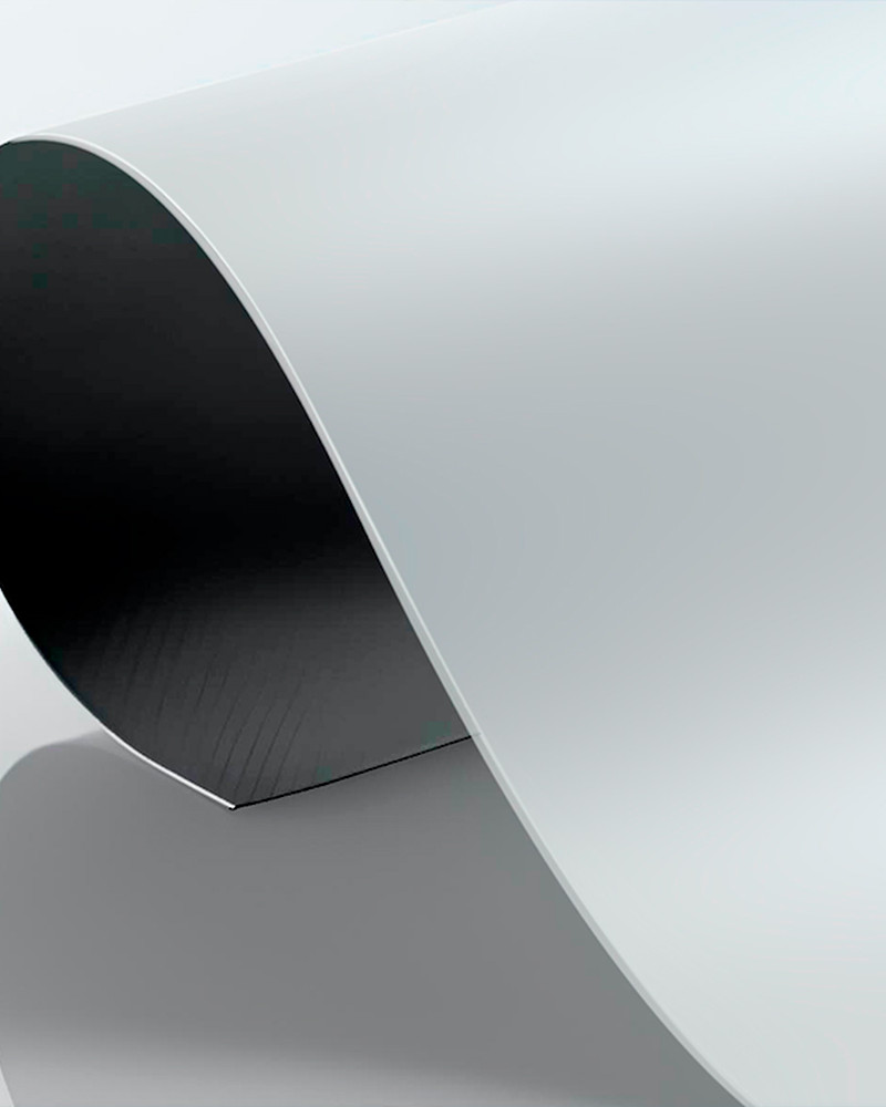 Lona Respaldo Negro/Gris UV