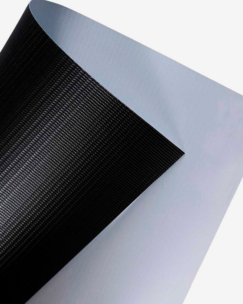 Lona Respaldo Negro/Gris UV