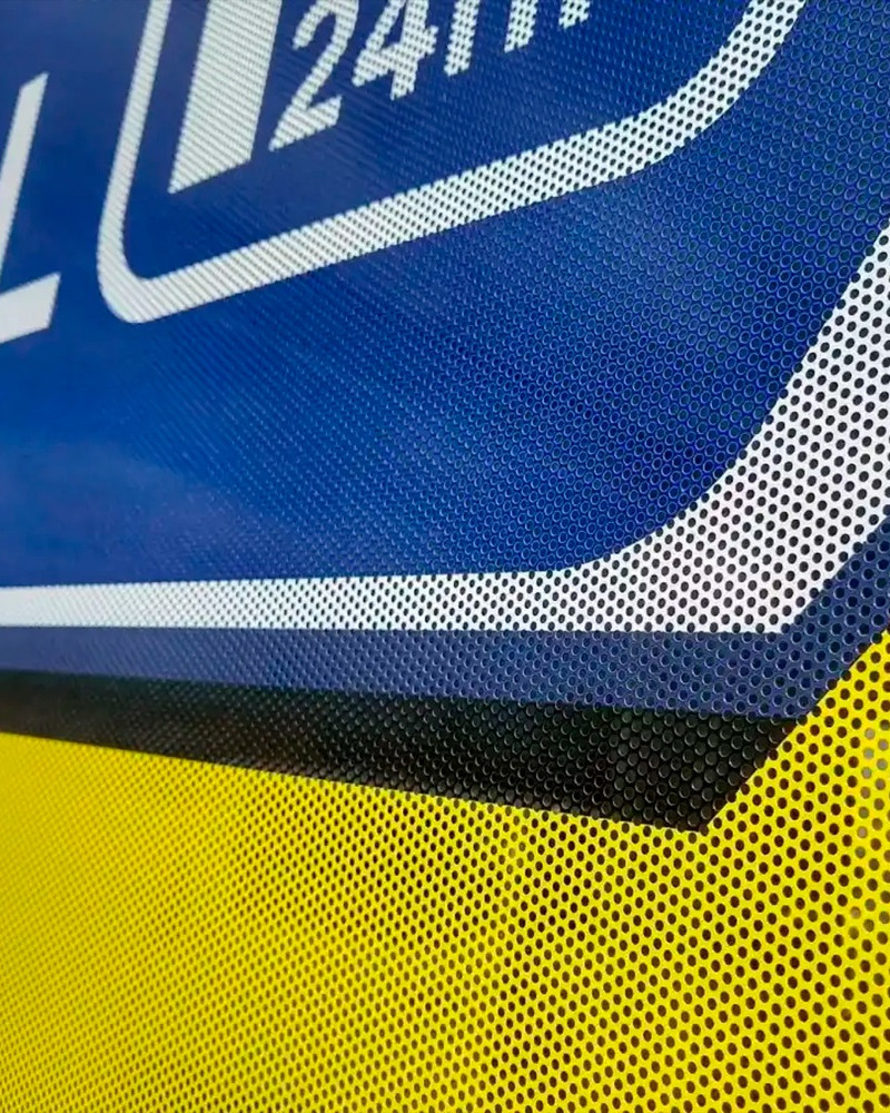 Vinil Microperforado Brillante UV