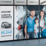 Vinil Microperforado Brillante UV