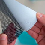 Vinil Microperforado Brillante UV