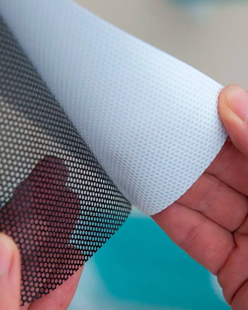 Vinil Microperforado Brillante UV