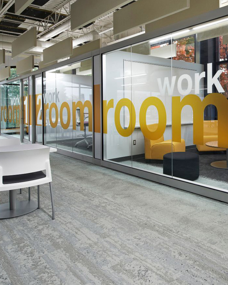 Vinil Esmerilado con Impresion UV