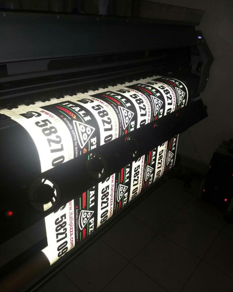 Vinil Reflejante Blanco Marca 3M